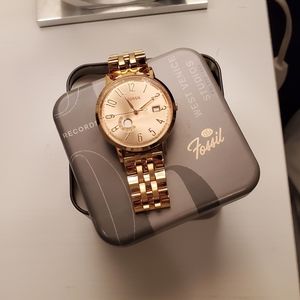 Fossil Rose Gold Watch